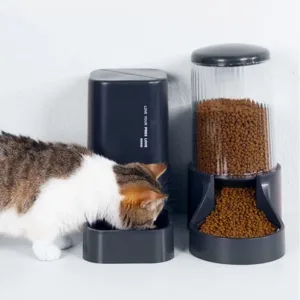 Cat Water Dispenser Moisture-proof Feeders and Water Fountain Large Capacity Detachable Design Cat Accessories for Cats