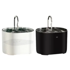 Cat Water Fountain  Pet Water Fountain for Cats Inside 1Filters&Ultra-Quiet Pump 2.2L/73oz Dog Pet Water Fountain